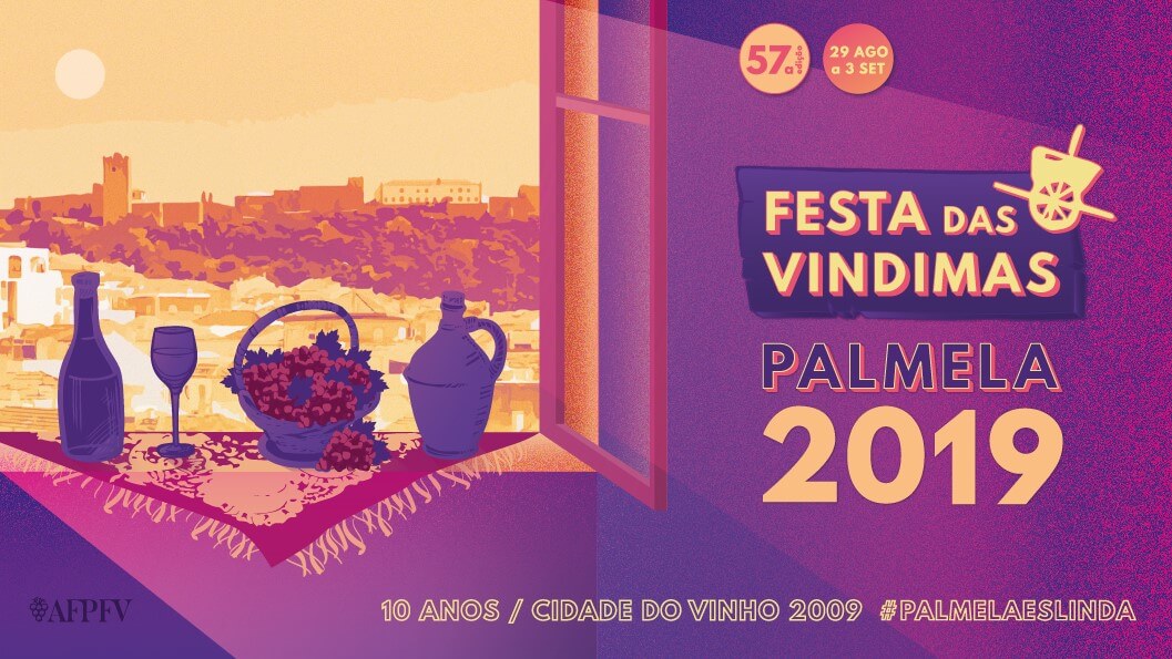 Festas das Vindimas 2019 Palmela - Cartaz