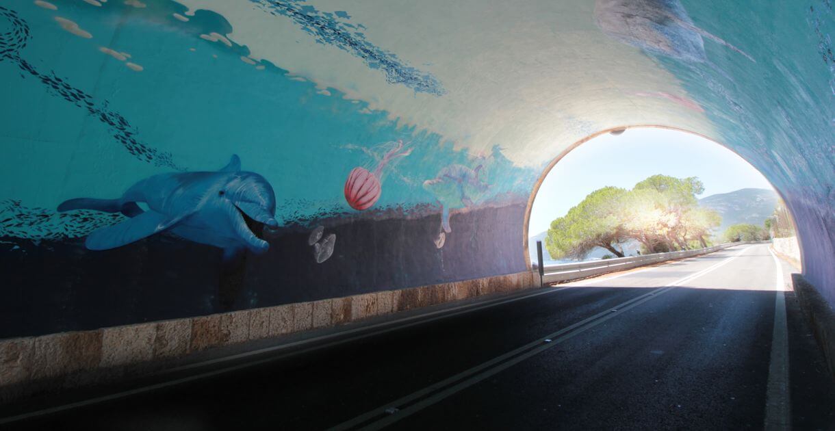 Tunel Figueirinha - Serra da Arrabida - Setubal - Smile