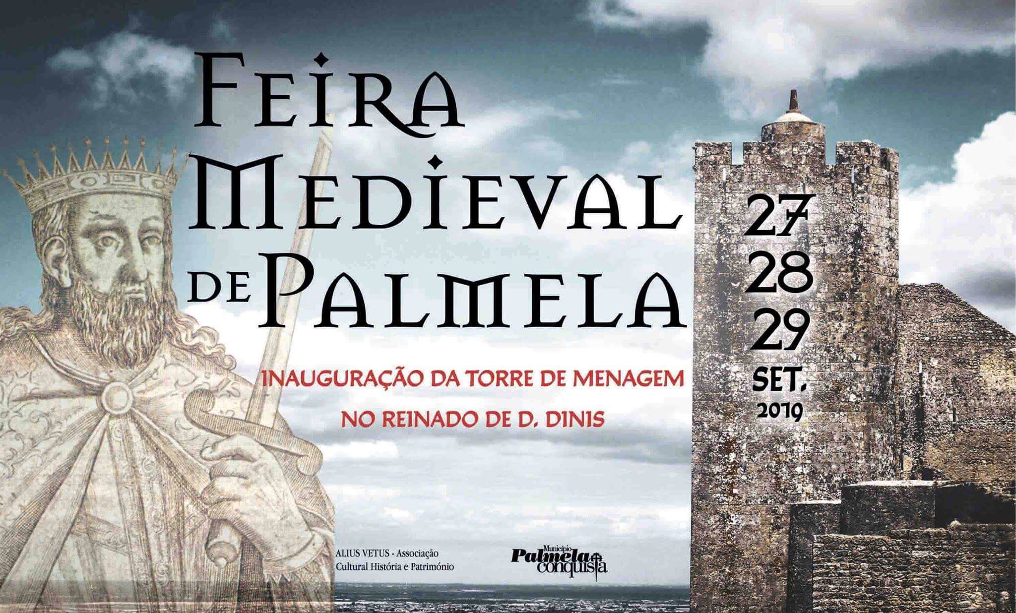 Feira Medieval Palmela 2019 Cartaz