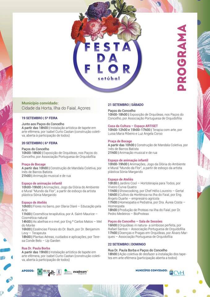 Festa da Flor 2019 Setubal Programa
