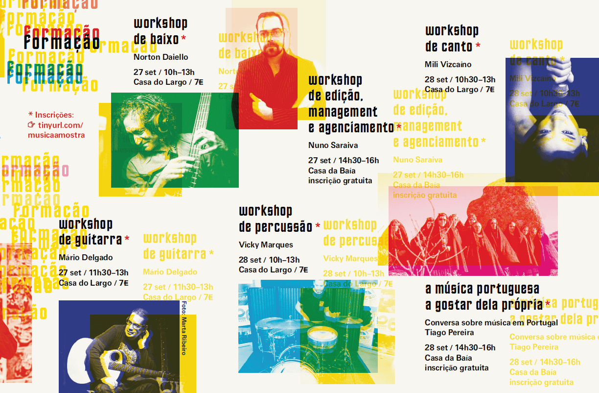 Workshops Musica a Mostra 2019 Setubal